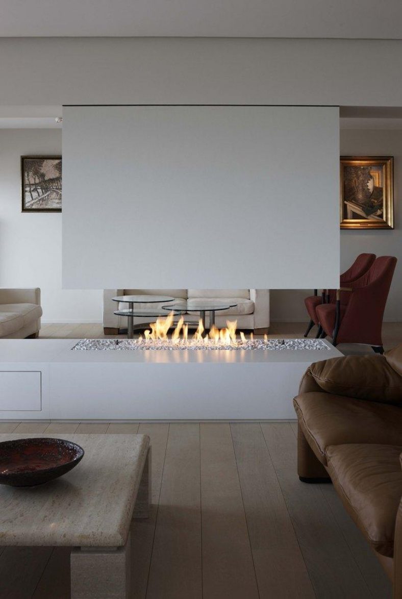 20 Alluring Modern Fireplace Design Ideas That Will Warm Your Heart ...