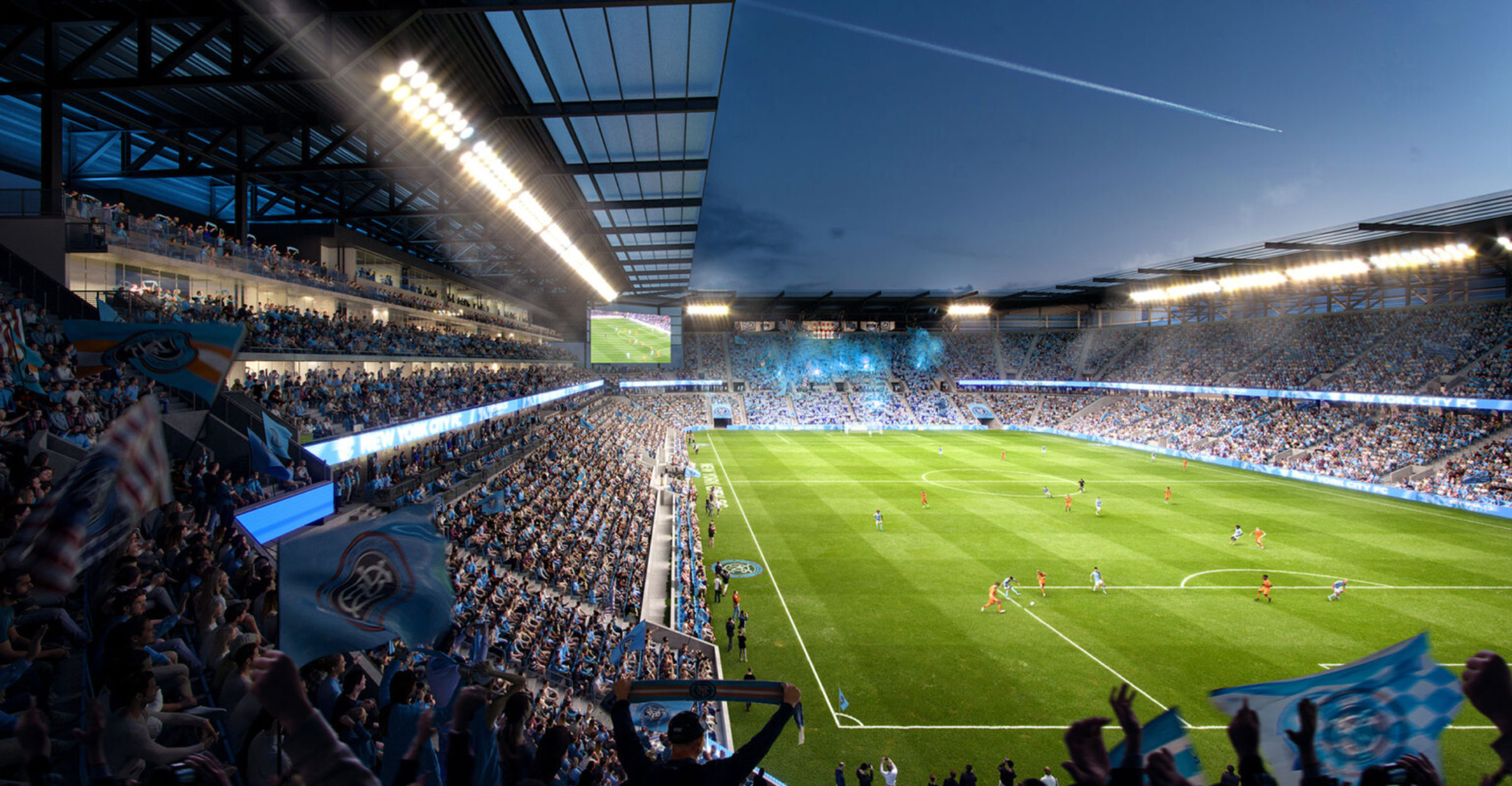 NYCFC Stadium Arch2O