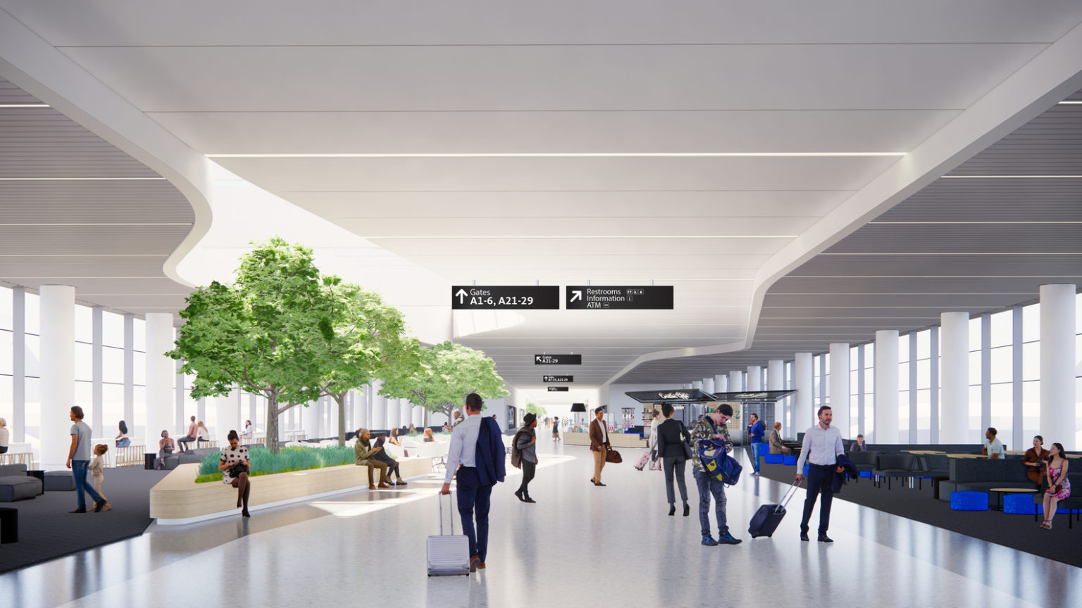 Columbus International Airport Unveils Innovative Terminal Concept by ...