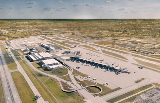 Columbus International Airport Unveils Innovative Terminal Concept By   Arch2O Columbus International Airport Unveils Innovative Terminal Concept By Gensler And Moody Nolan 541x350 