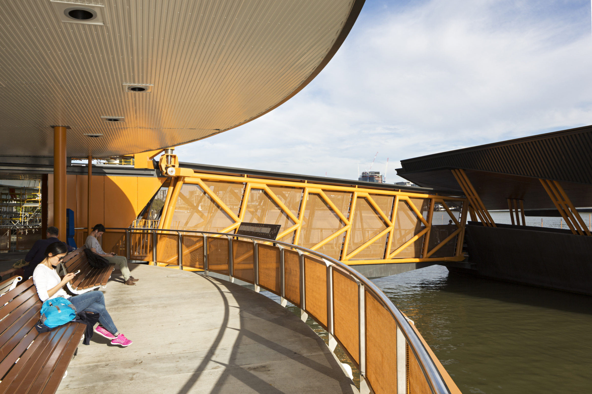 brisbane ferry terminals | cox architecture