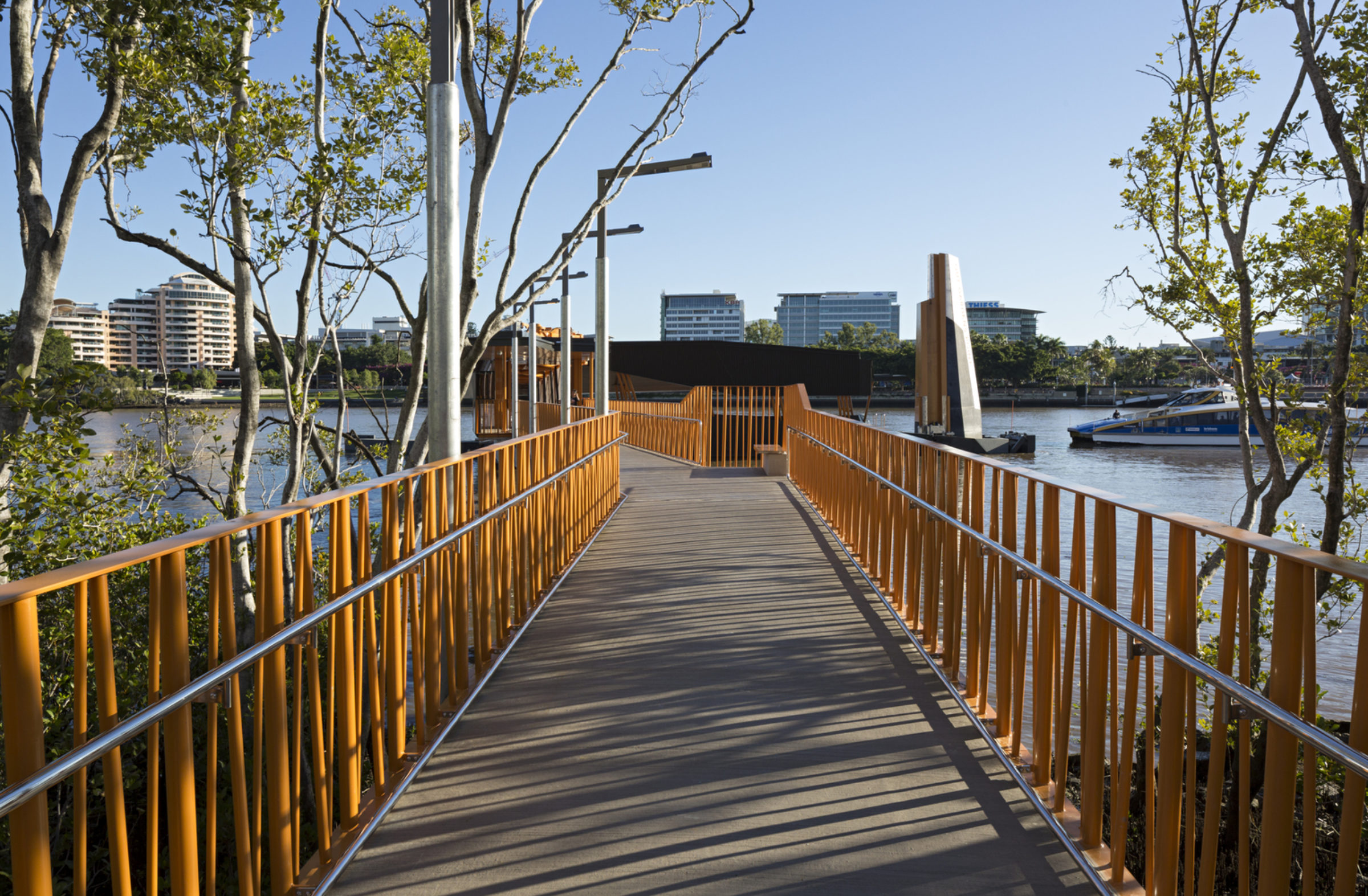 brisbane ferry terminals | cox architecture