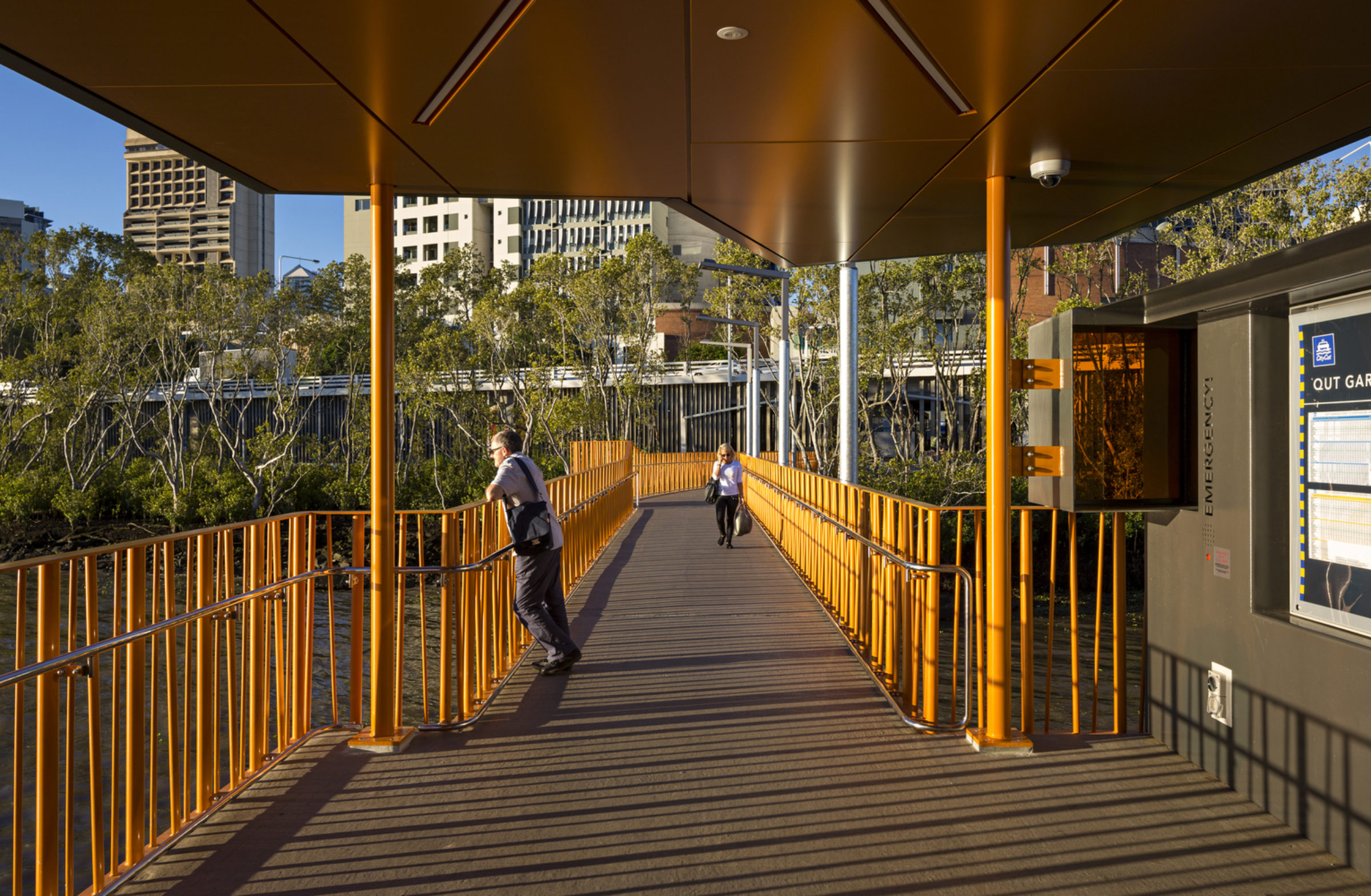 brisbane ferry terminals | cox architecture