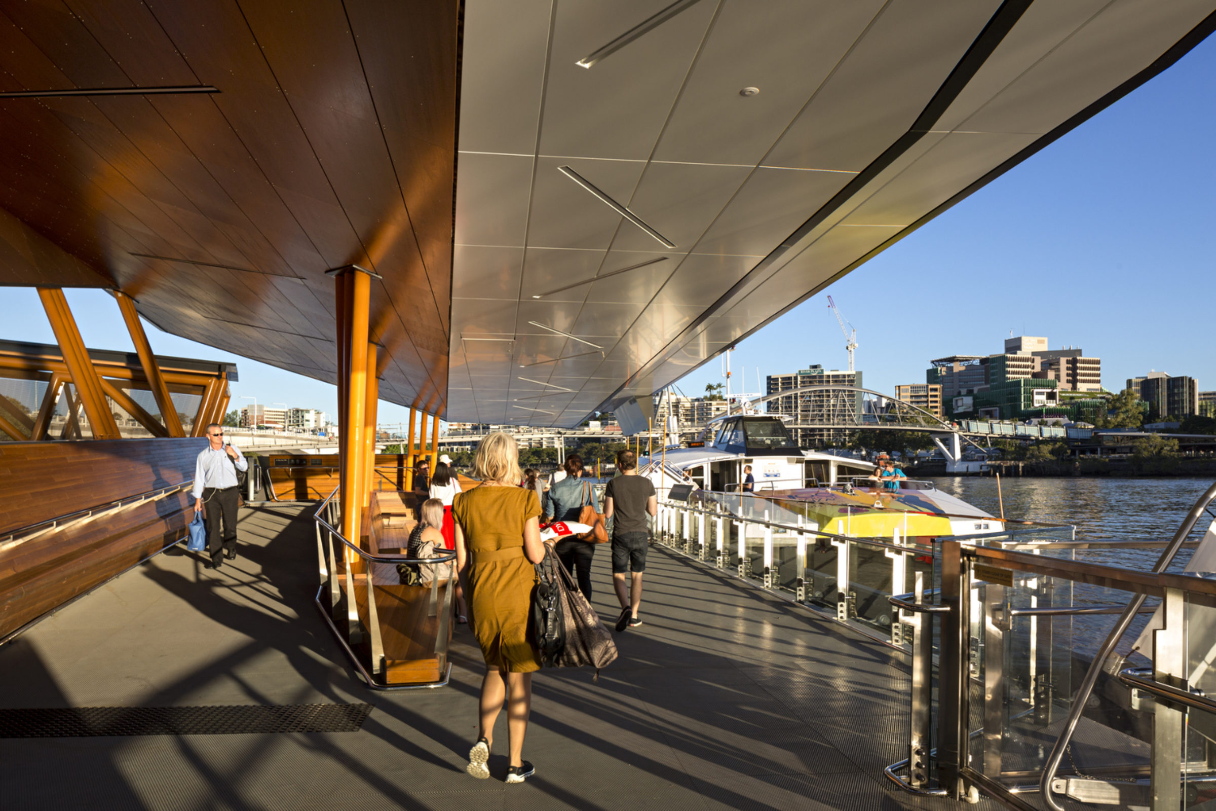 brisbane ferry terminals | cox architecture