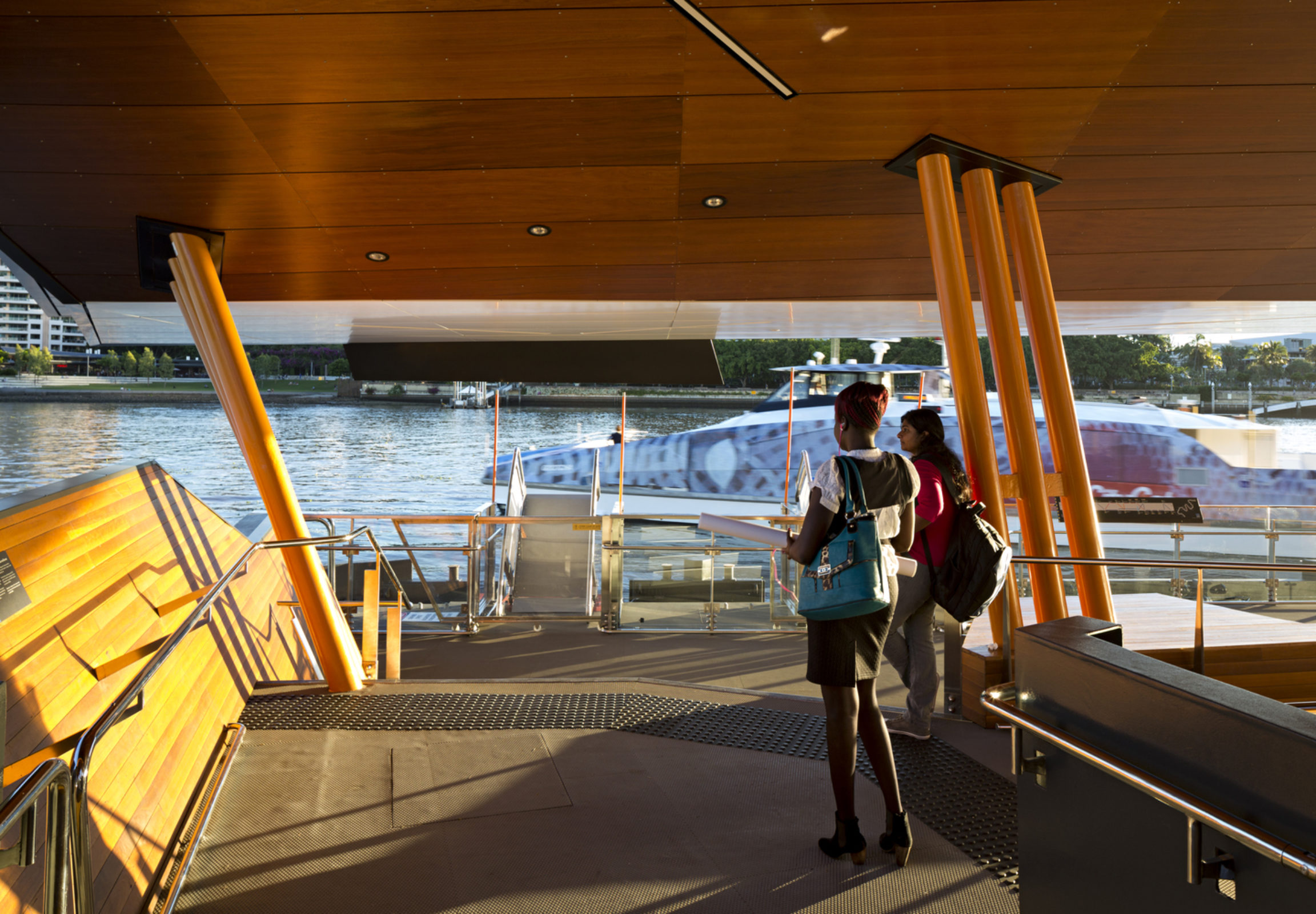 brisbane ferry terminals | cox architecture