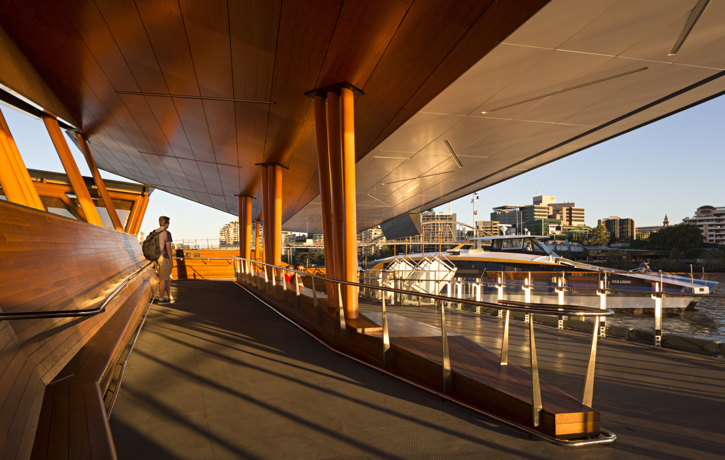 brisbane ferry terminals | cox architecture