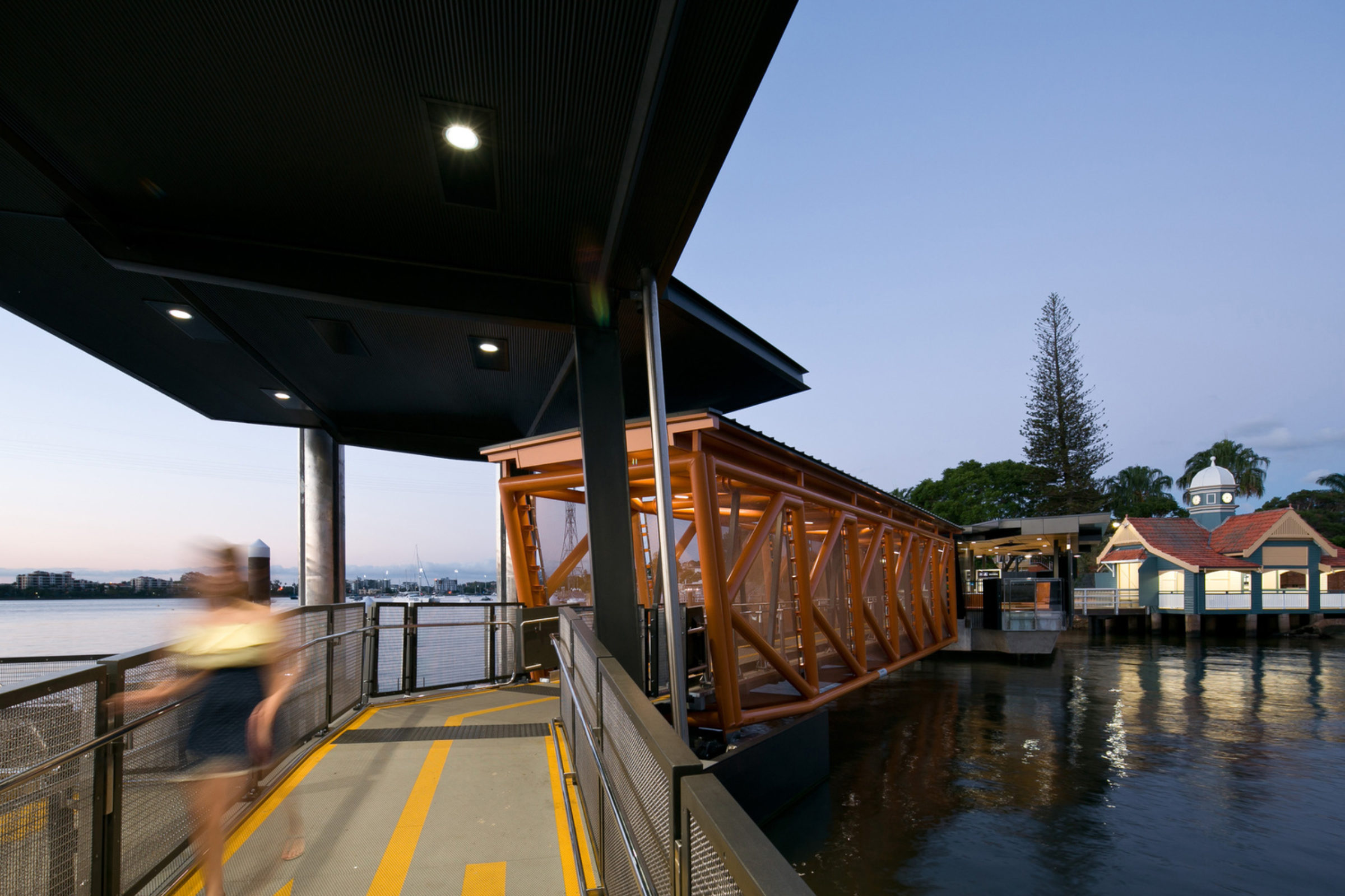 brisbane ferry terminals | cox architecture