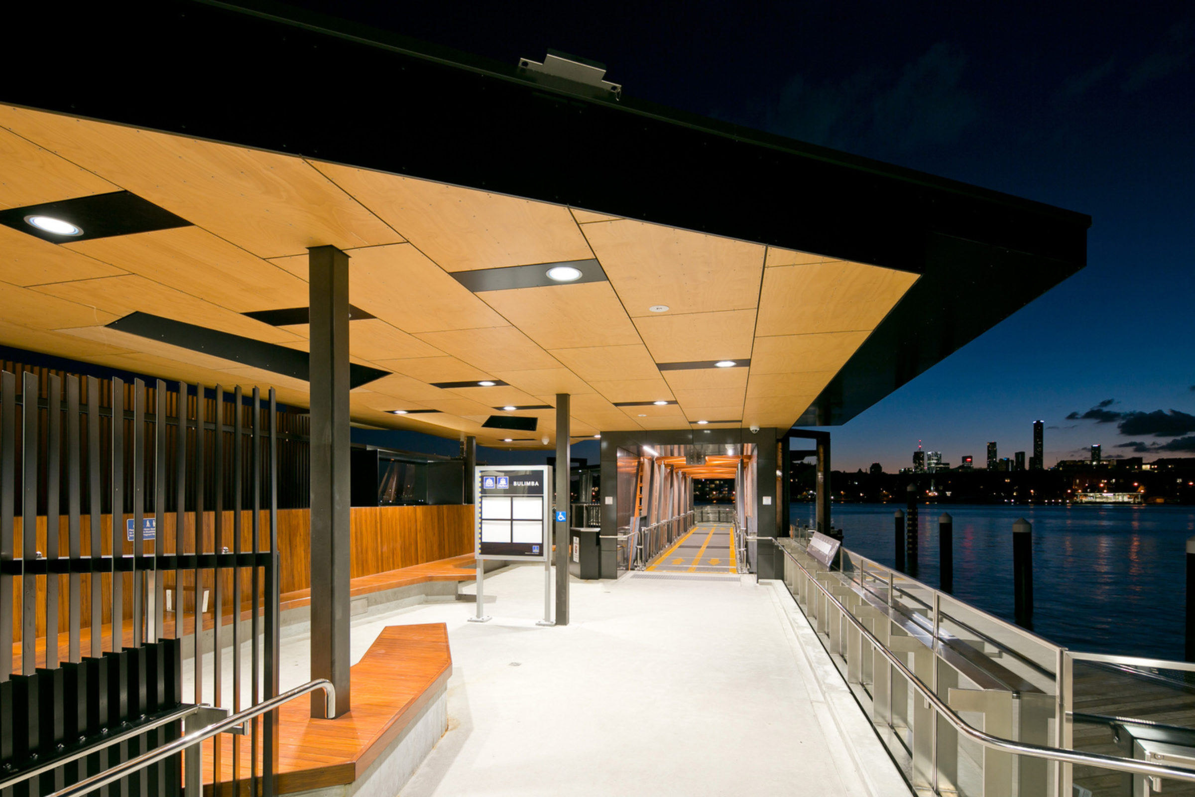 brisbane ferry terminals | cox architecture