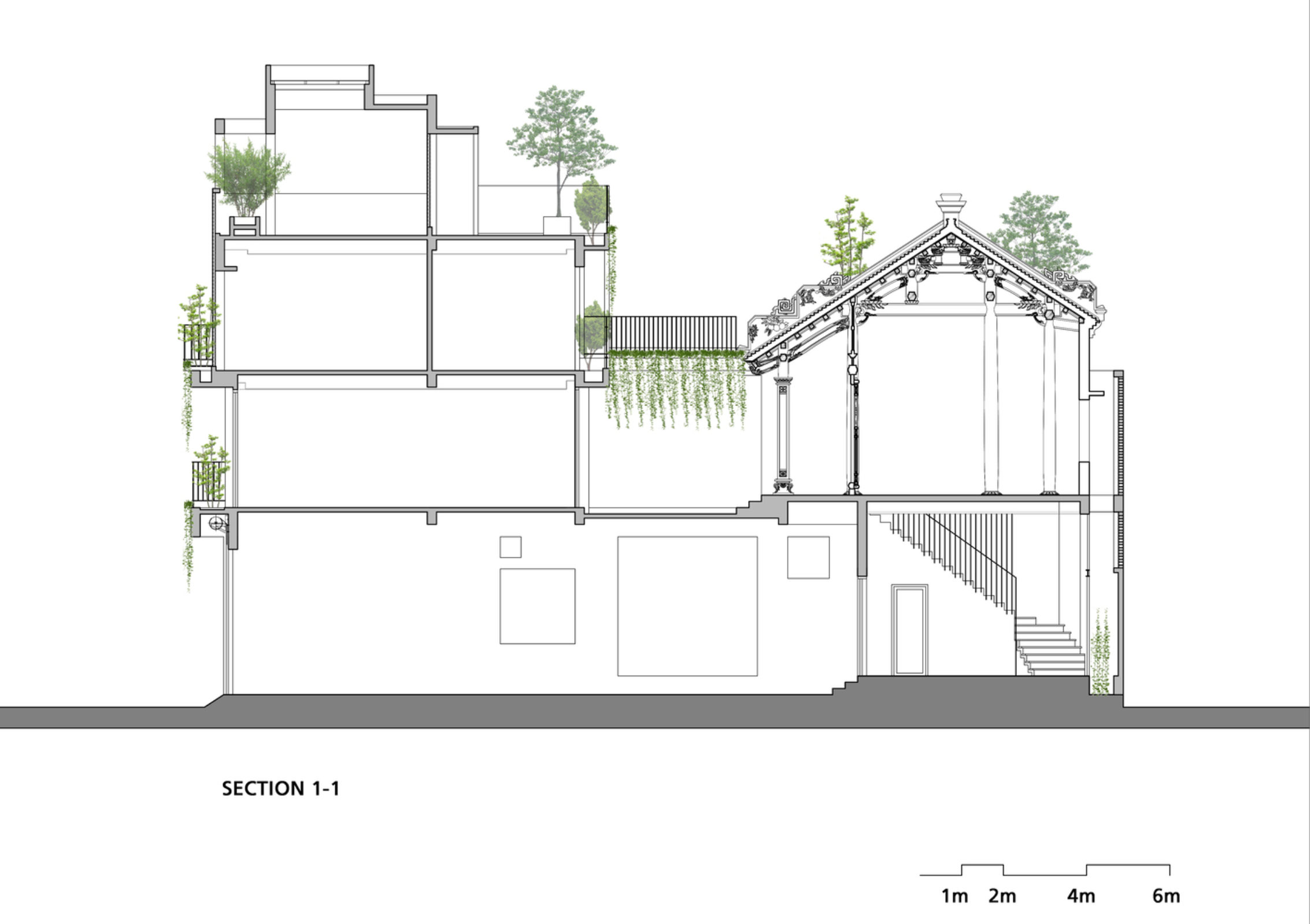 Section 05 and Elevation 02