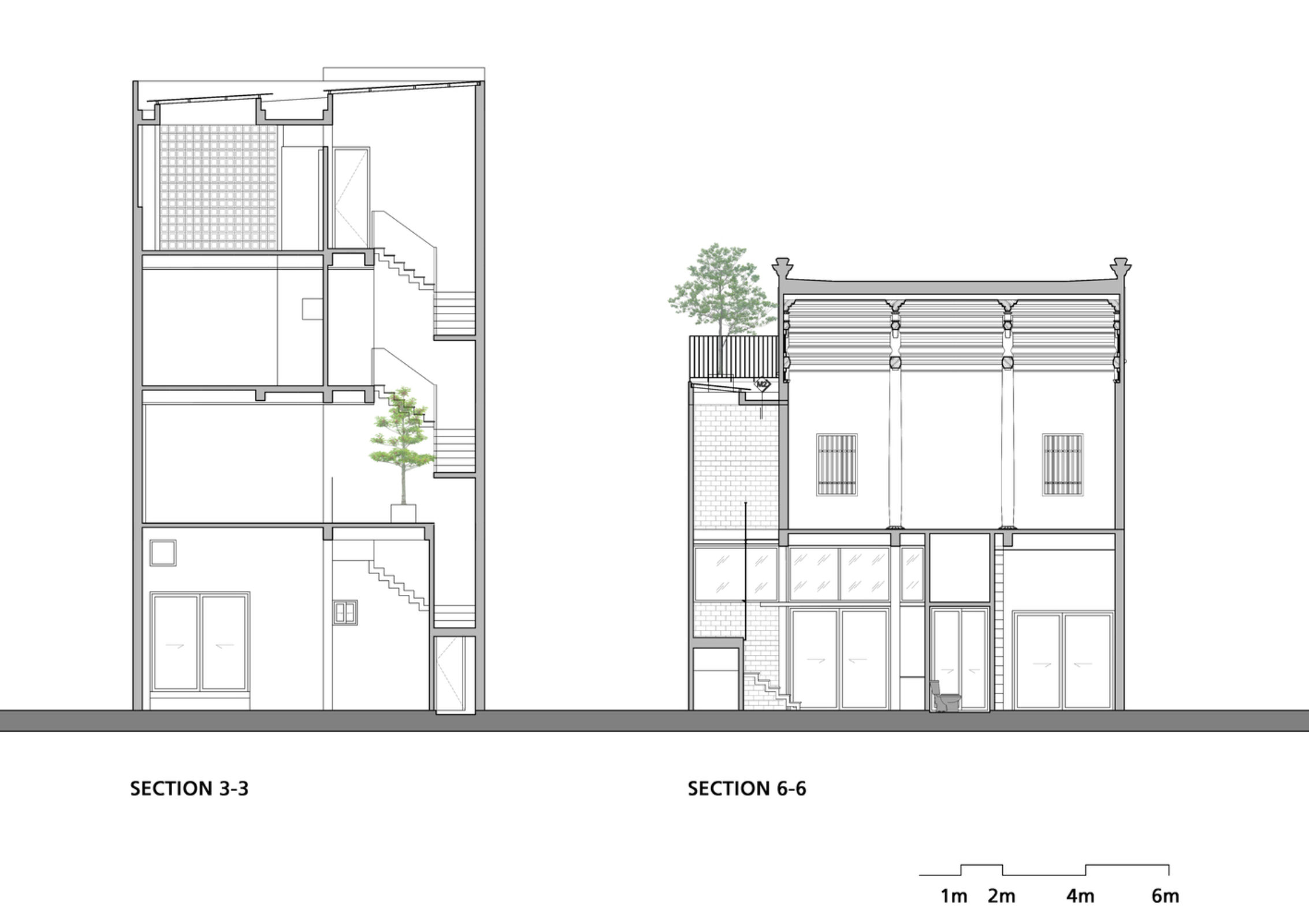 Section 05 and Elevation 02