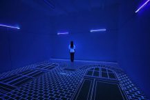 3D UV Thread Installation | Jeongmoon Choi