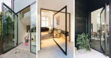 7 Impressive Pivoting Doors to Make a Grand Entrance!