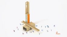 dRMM’s Symbolic Reusable Timber Beacon Is Shortlisted for COP26