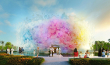 Dubai Expo 2020: Paul Cocksedge’s Living Watercolor Pavilion