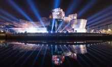 Guggenheim Bilbao Celebrates 20th Anniversary with an Astounding Light Show