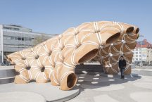 ICD/ ITKE Research Pavilion 2015-16 is based on sea-urchin shells