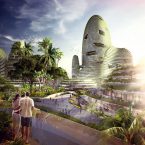 LAVA Reveals Runner-up Forest City Design in Malaysia