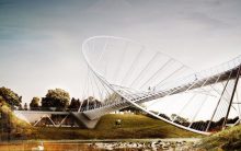 Meadows Salford Elliptical Bridge | Alex Daxböck and Chris Percht of Penda