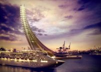 MEDITERRANEAN PHAROS Incision to the urban skyline Limassol | Marinos Panagi