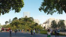 MVRDV Defends Marble Arch Mound After Critics Called it a “Slag Heap”