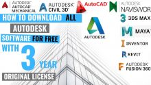 Download Autodesk Software for free!