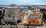 OMA’s First Cultural and Religious Building in California Nears Completion