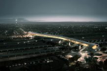 Pedestrian Bridge for Koge | COBE, DISSING + WEITLING, COWI