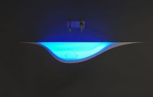 Silenzio Wall-integrated Sink | Domenico De Palo