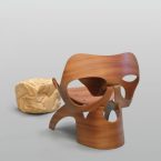 Skull Chair & Brain | Vladi Rapaport