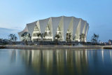 Sports Hall Roof Structure ‘Fluid Steel’ | Power Architecture