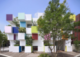 Sugamo Shinkin Bank Nakaaoki branch-Rainbow Colors | Emmanuelle Moureaux