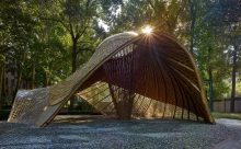 Swirling Cloud: Bulletin Pavilion for BJFU Garden Festival | SUP Atelier