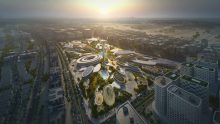 Zaha Hadid Architects Design Central Hub of Aljada Development in Sharjah